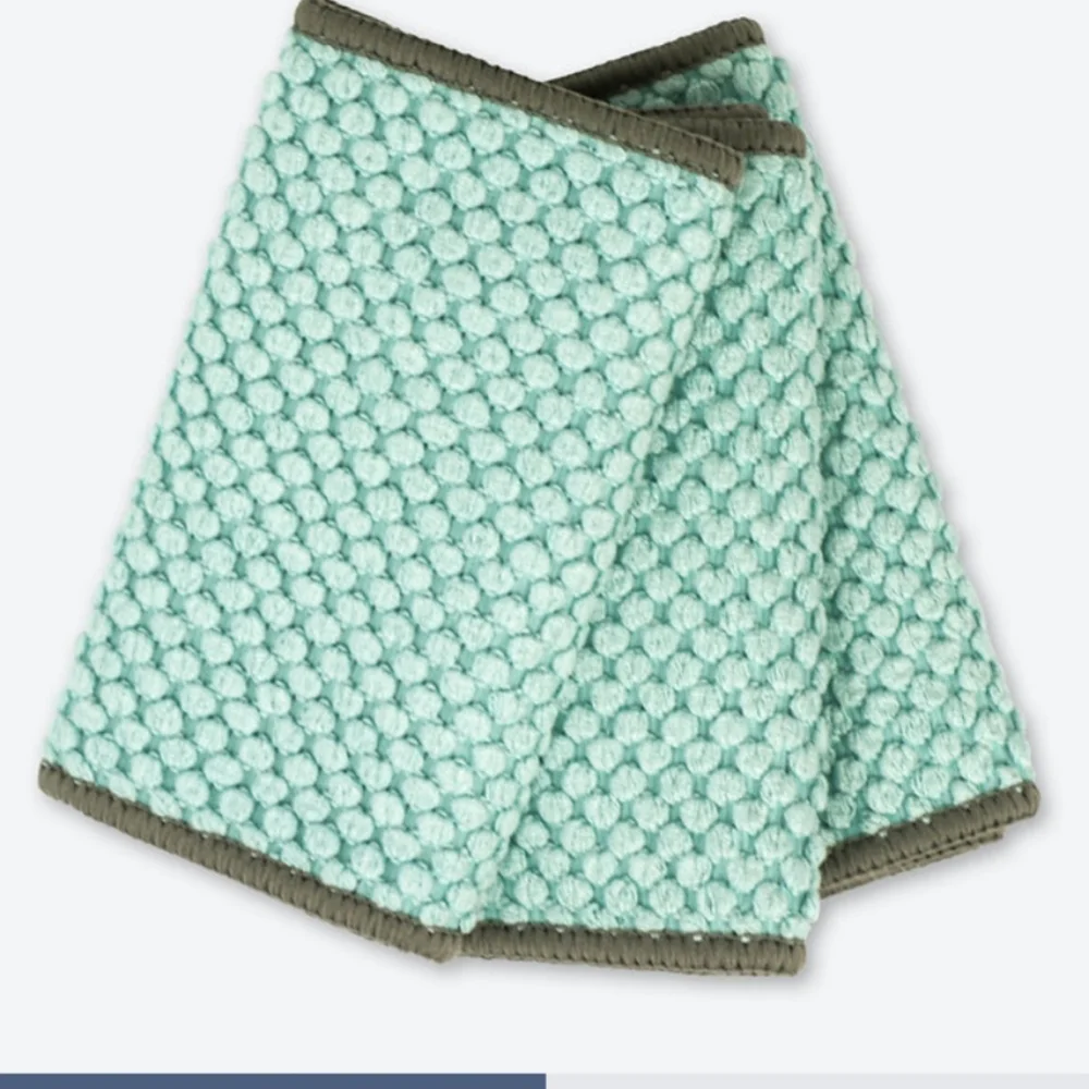 Norwex Teal and Gray Counter Cloth Trio - Picture 4 of 7